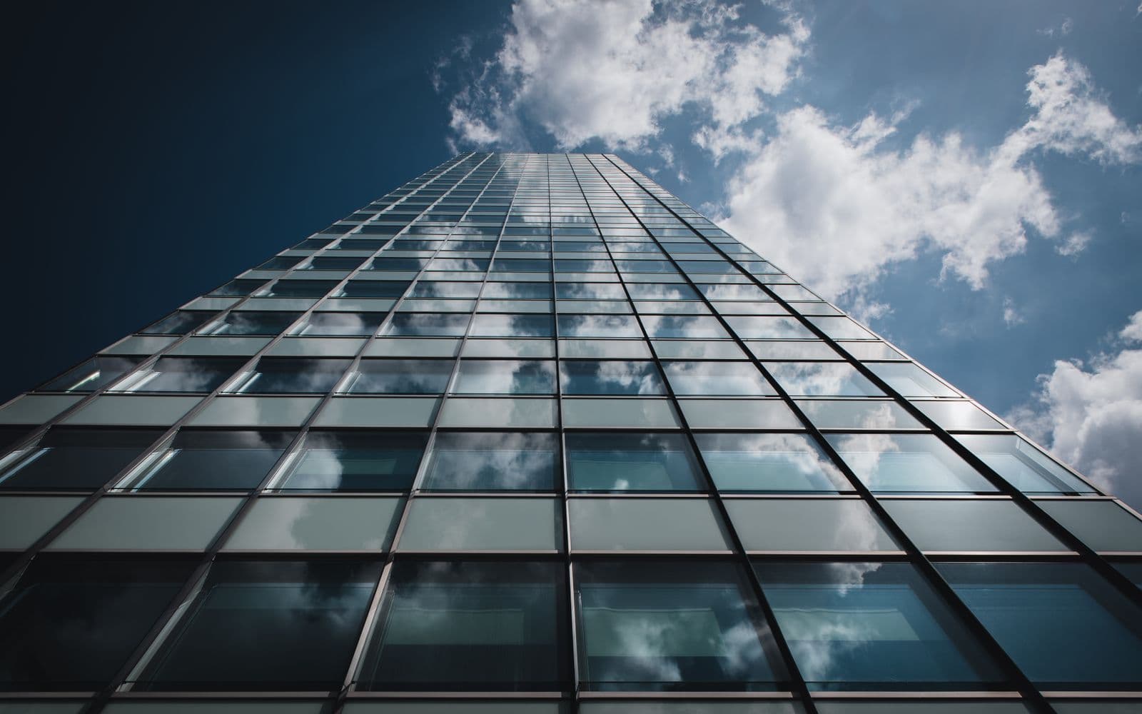 NanoBlack installed on architectural glazing
