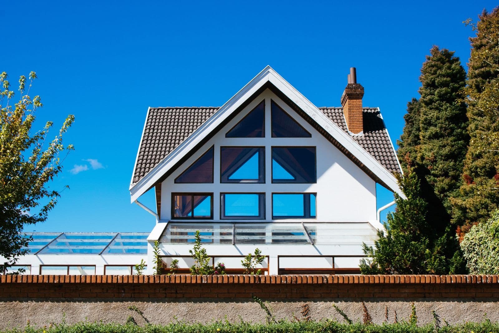 Vista installed on architectural glazing